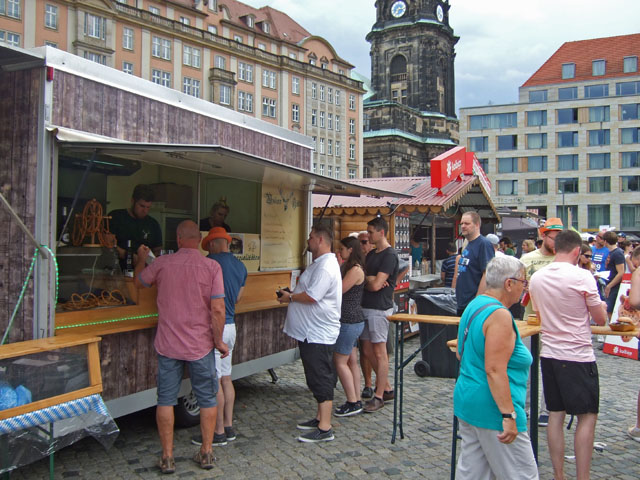 Street Food Festival Dresden Altmarkt 2018