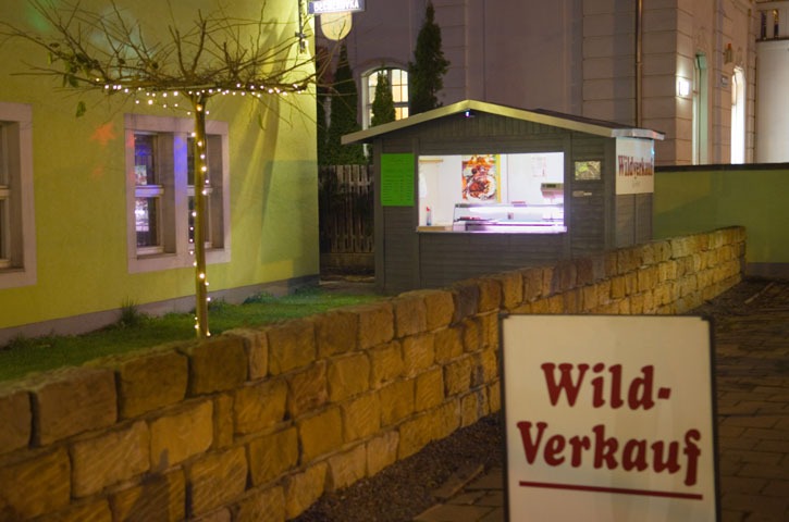 Vor Weihnachten gibt es einen Wildverkauf Hubertusgarten Dresden
