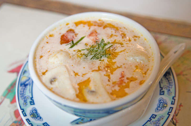 Ha Long Restaurant. Test beste thailändische Tom Yam Gung Suppe in Dresden.Radebeul