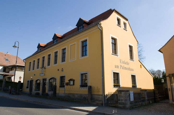 Einkehr am Palmenhaus Dresden-Pillnitz, Restaurant mit regionaler deutscher sächsischer Küche