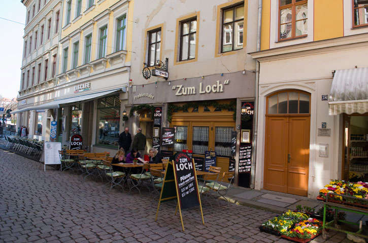 Probierstübchen Zum Loch Meißen, Restaurant mit regionaler deutscher sächsischer Küche